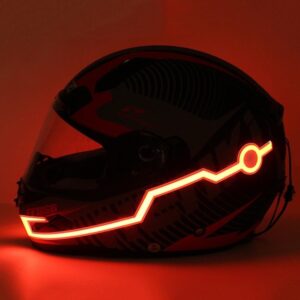High-Visibility Helmet LED Light