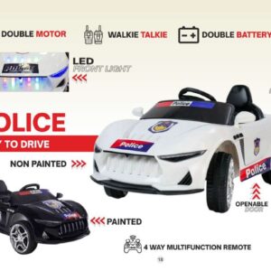 Police Kids Electric Car